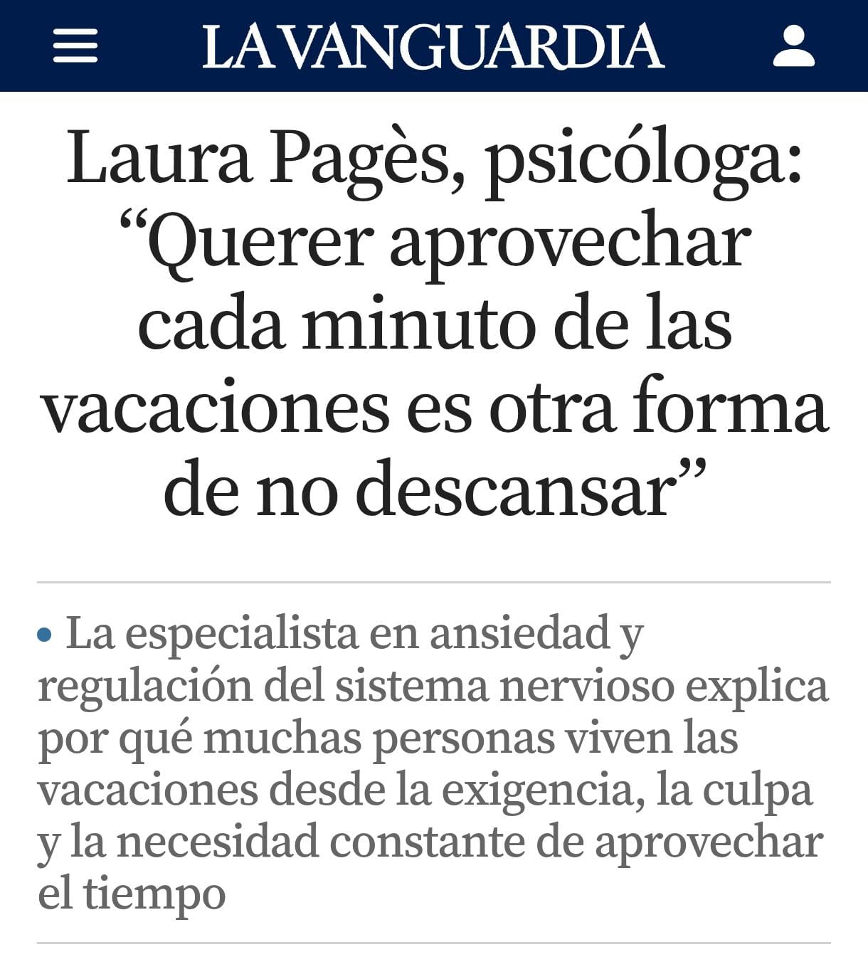 foto de mi articulo en el vanguardia